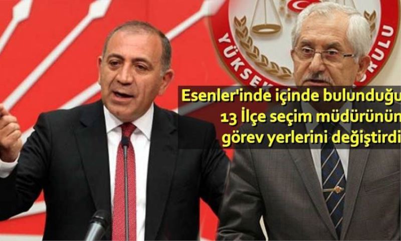 CHP'li Gürsel Tekin: YSK, 13 seçim kurulu müdürünün görev yerini degistirerek algi üretmeye çalisiyor