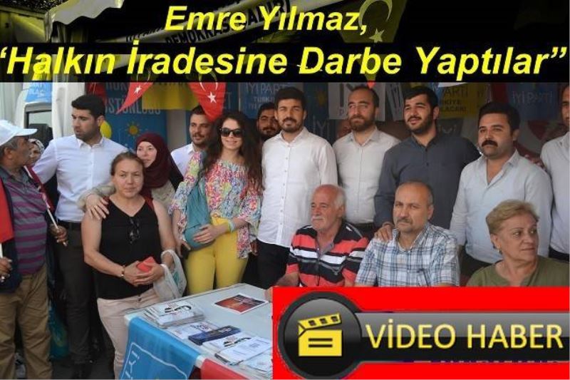 Emre Yilmaz, “Halkin Iradesine Darbe Yapanlar Kaybedecekler”
