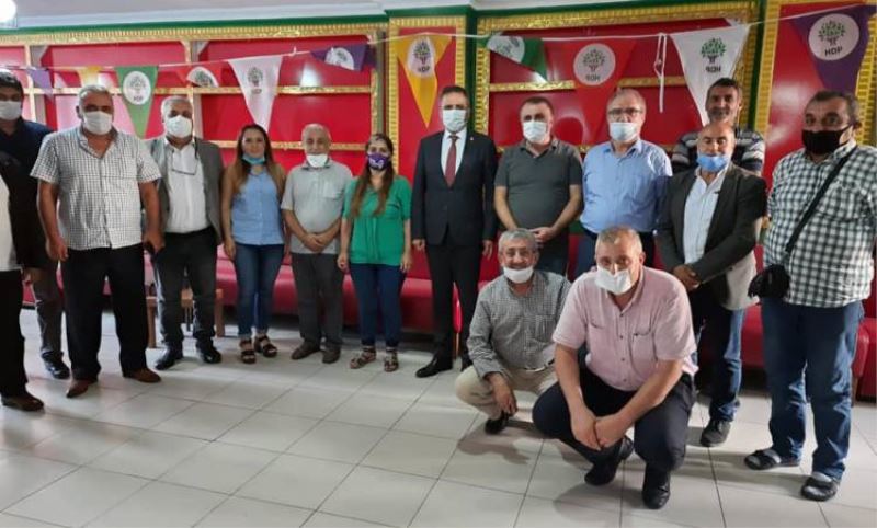 Esenler CHP’den, Esenler HDP ‘e ziyaret