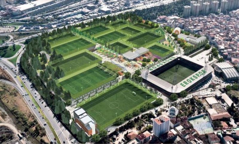 Esenler'de açilacak Spor Külliyesi ve Spor Vadisi ile ilçe adeta bir 'Spor Sehri' olacak...