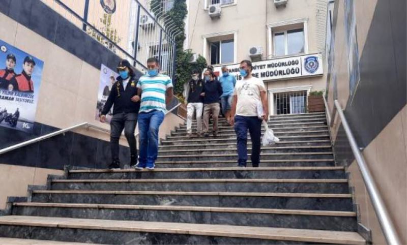 Esenler'de agir sanayi is eldiveni hirsizligi
