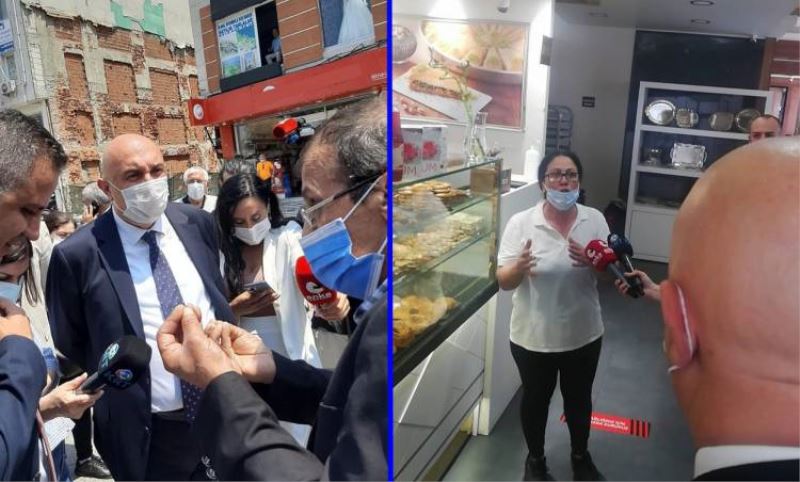 ESENLER’DE ENGIN ÖZKOÇ VADANDASI DINLEDI ; HALK GEÇINEMIYORUZ DEDI