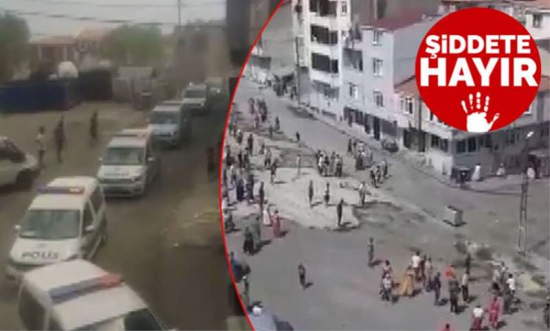 Esenler'de mahalleyi savas alanina çeviren kavga kamerada