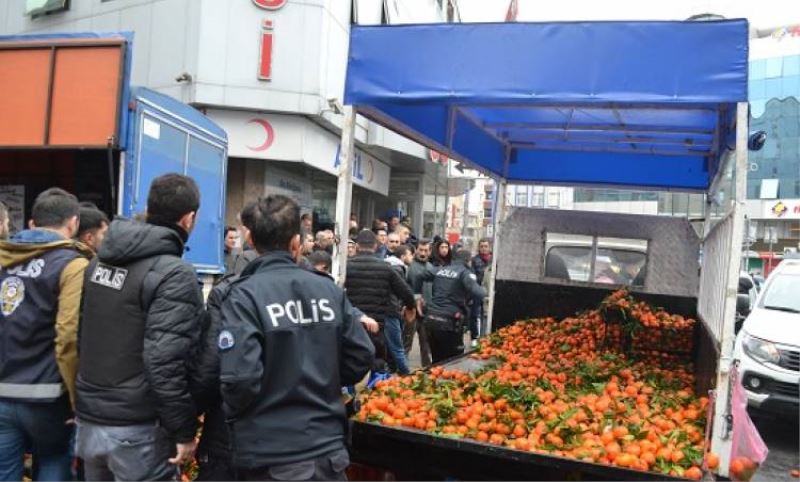 Esenler’de Polis- Zabita Seyyar Satici Kavgasi