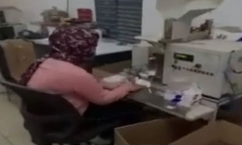 Esenler'de Sigara Imalathanesine Baskin Yapildi