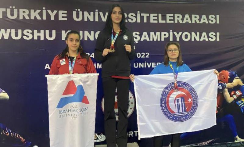 ESENLER’IN KIZI WUSHUDA TÜRKIYE SAMPIYONU!