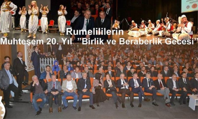 Esenler Rumelililerin  ”Birlik ve Beraberlik Gecesi”