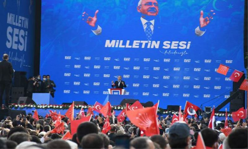 Kiliçdaroglu Mersin mitinginden seslendi: Degisim rüzgarlari esiyor