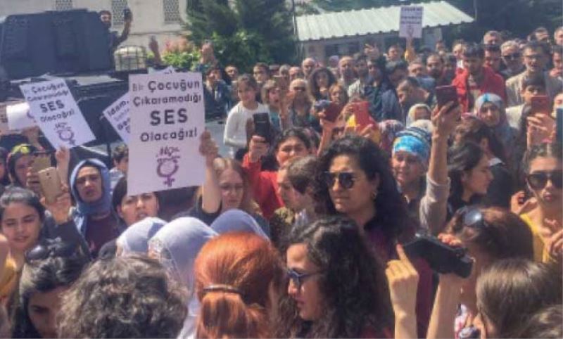 Küçükçekmece’de çocuga cinsel istismara karsi tepki çig gibi büyüyor: Çocuklari korumak zorundayiz!