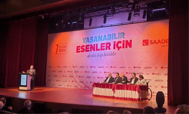 Saadet Partisi Esenler 7. Olagan Kongresini Gerçeklestirdi.